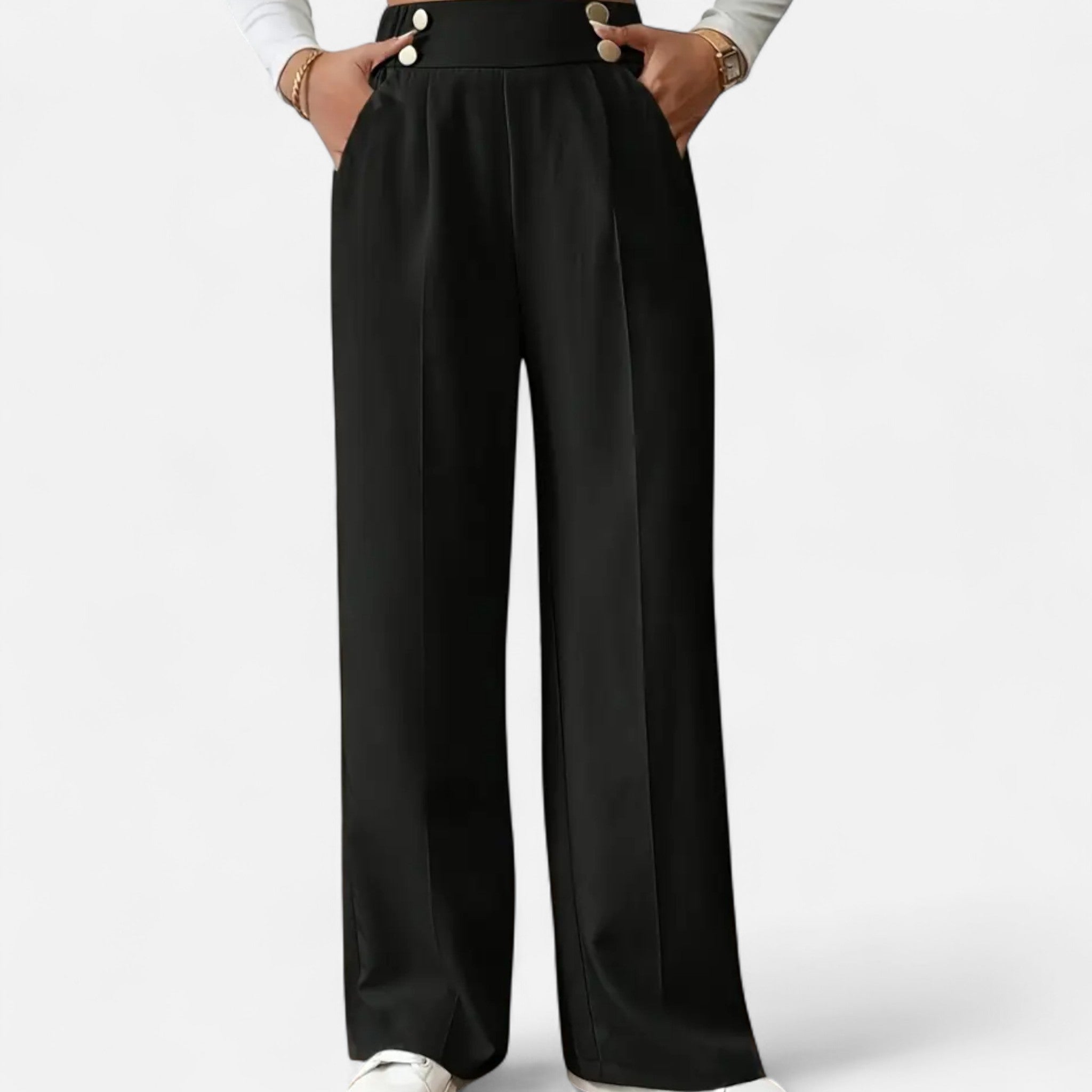 Anvoire | Women’s French Tailored Straight-Leg Trousers