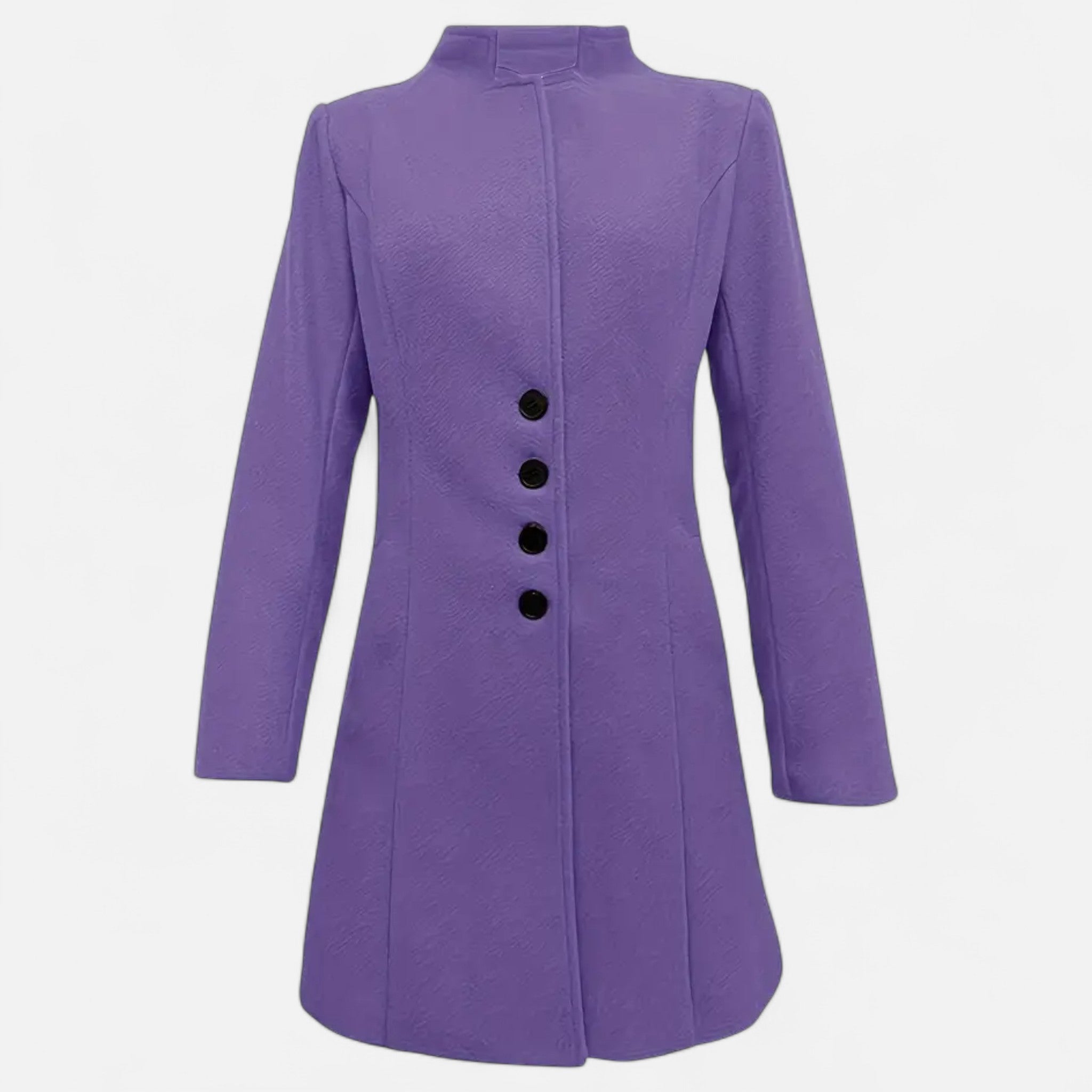 Anvoire | Women’s Heritage Fleece-Blend Green Coat