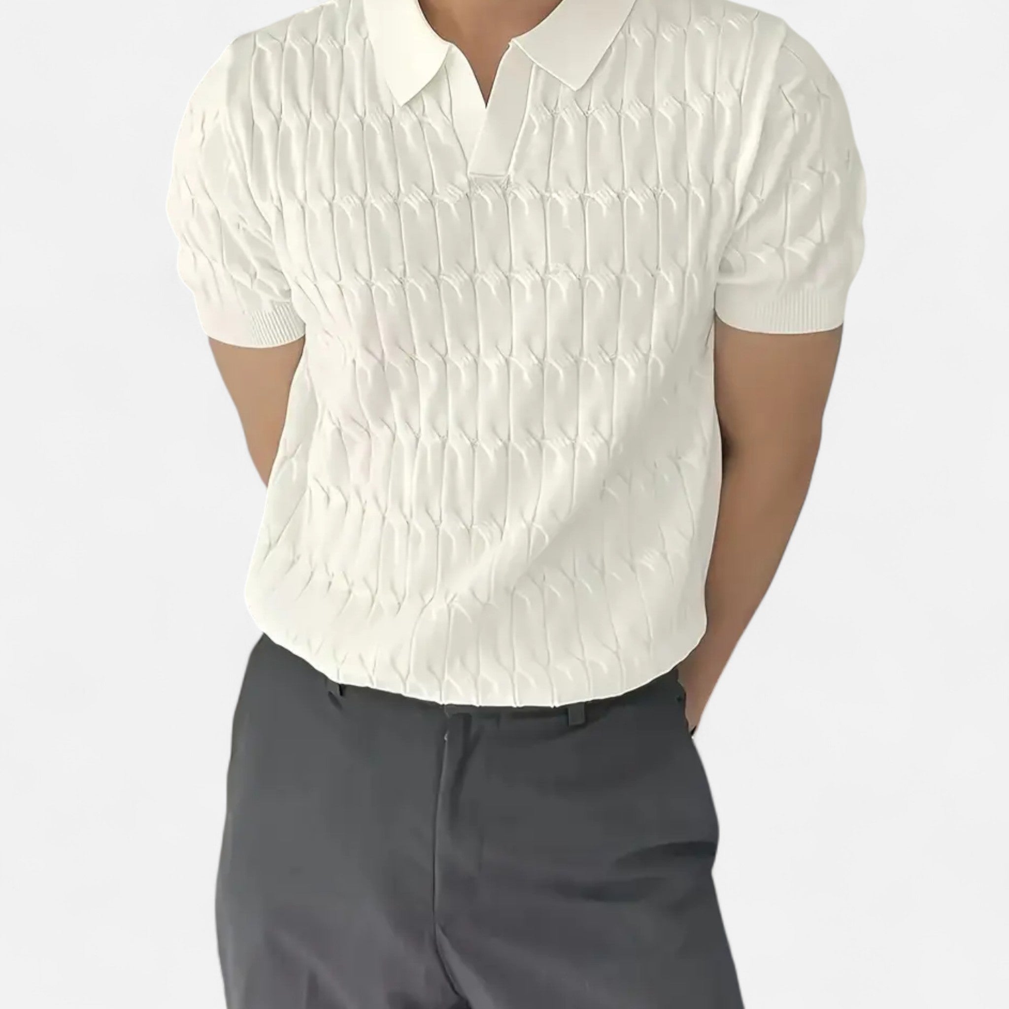 Anvoire | Men’s Heritage Short Sleeve Knit Top
