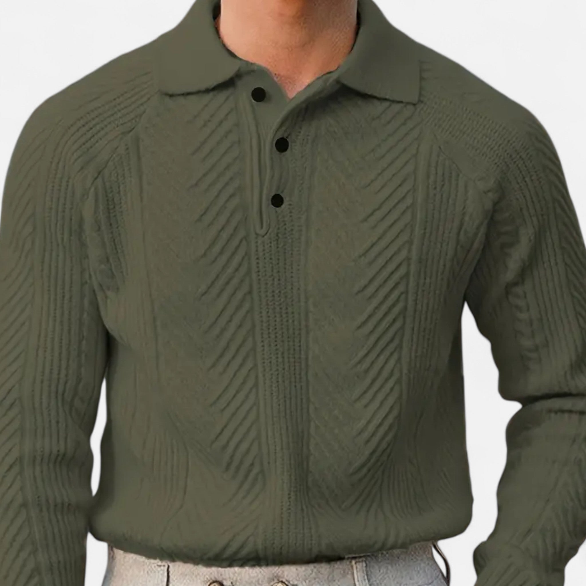 Anvoire | Men’s Heritage Retro Knit Sweater