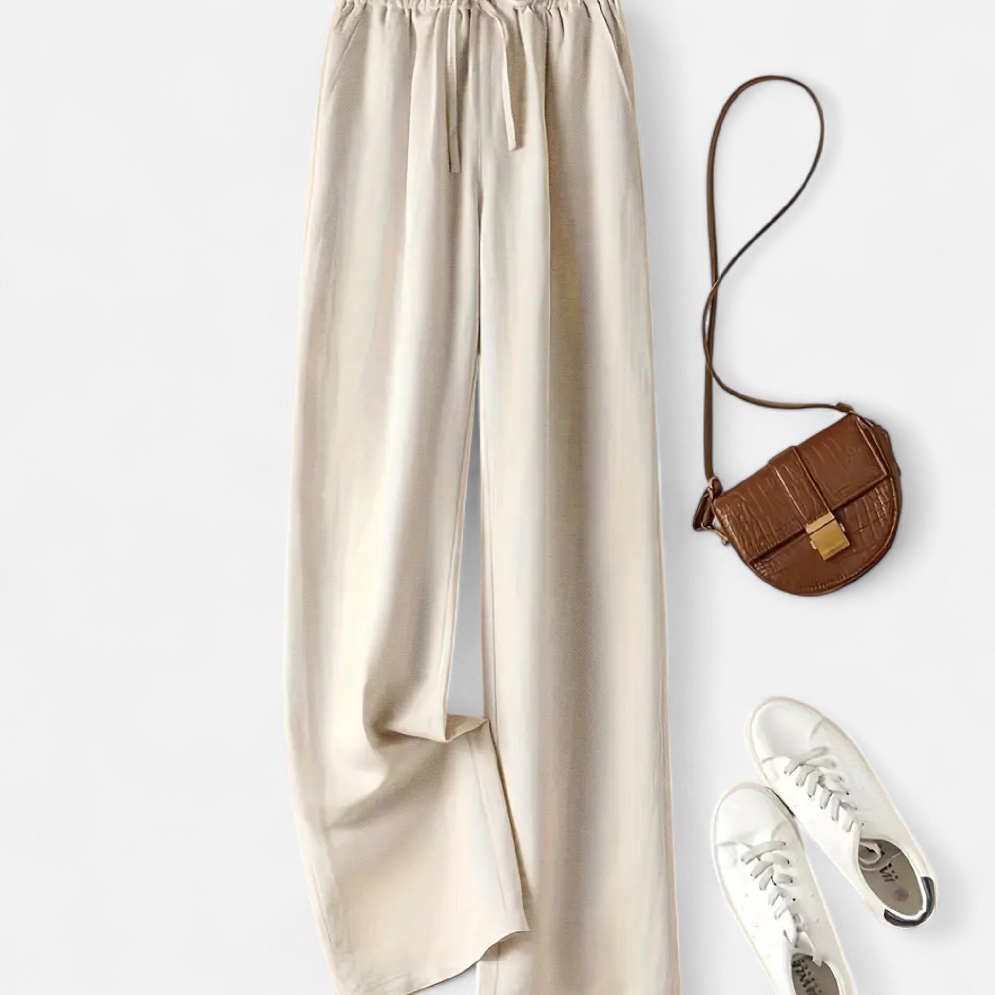 Anvoire | Women’s Heritage Viscose Wide-Leg Trousers