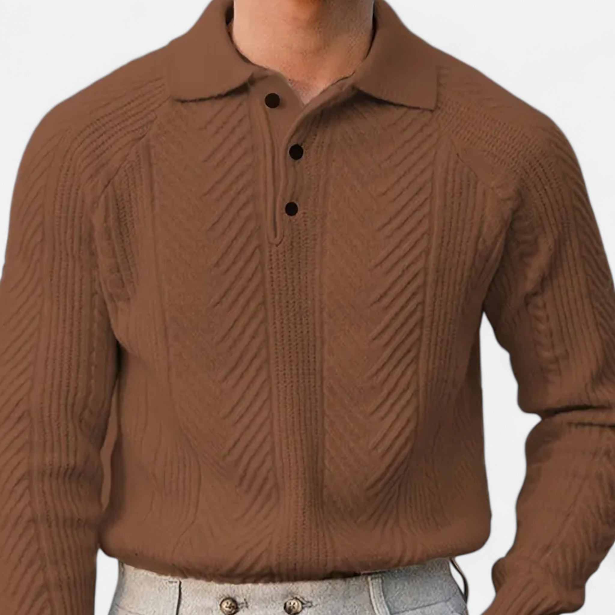 Anvoire | Men’s Heritage Retro Knit Sweater