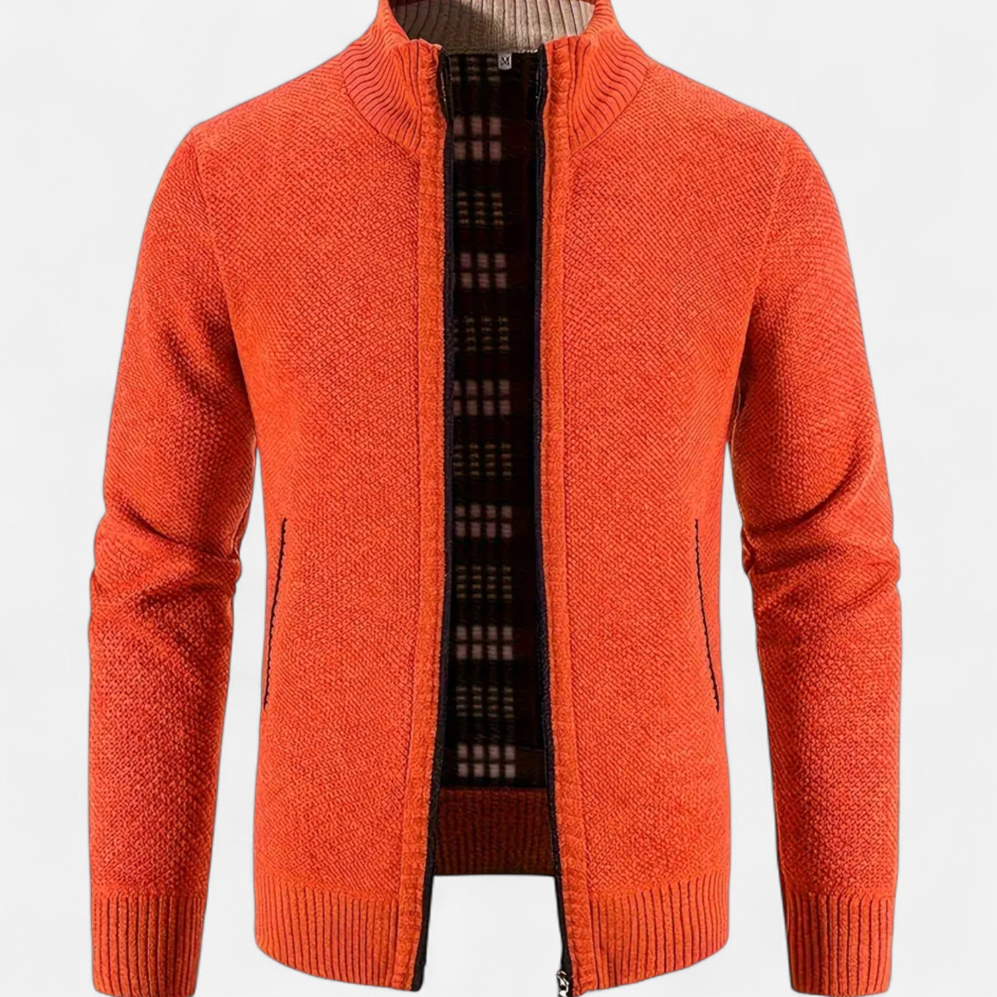 Anvoire | Men’s Heritage Zip-Up Sweater Jacket