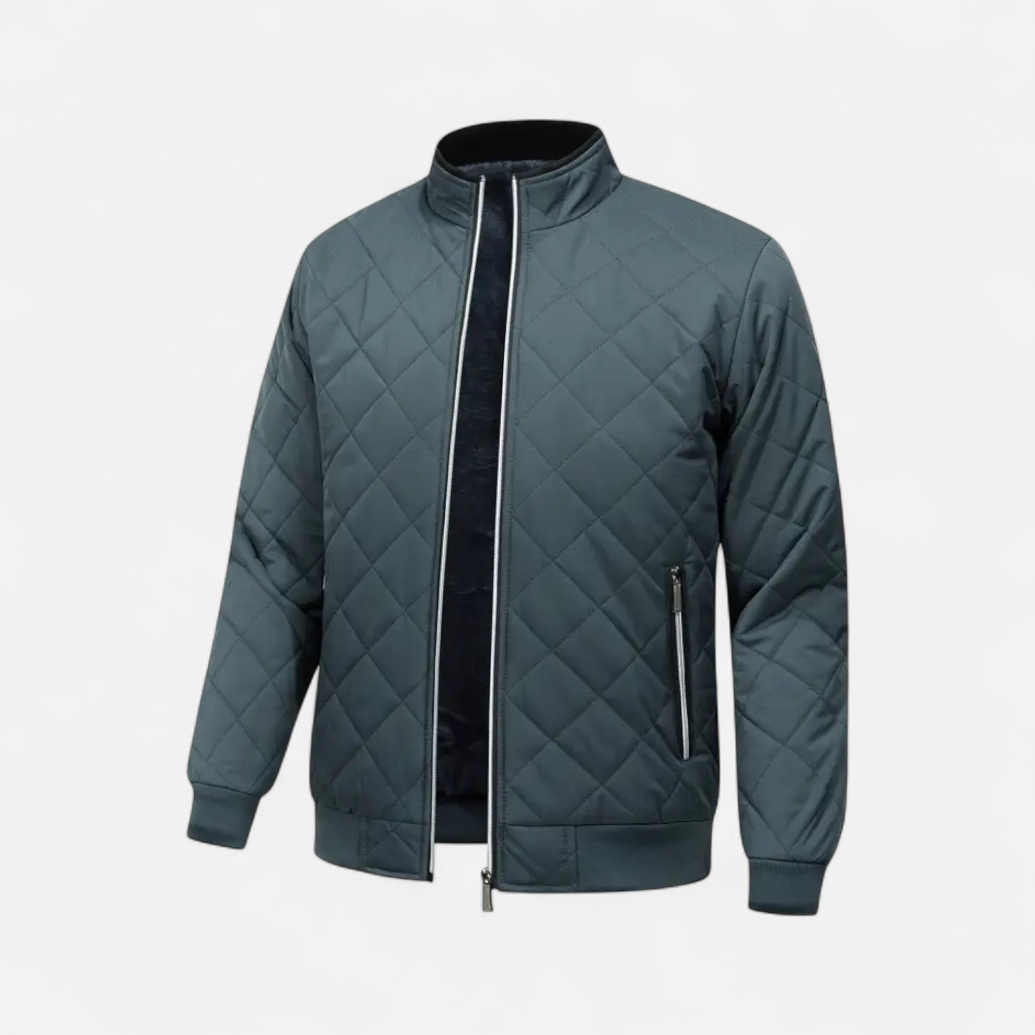 Anvoire | Men’s Quilted Fleece-Lined Winter Jacket