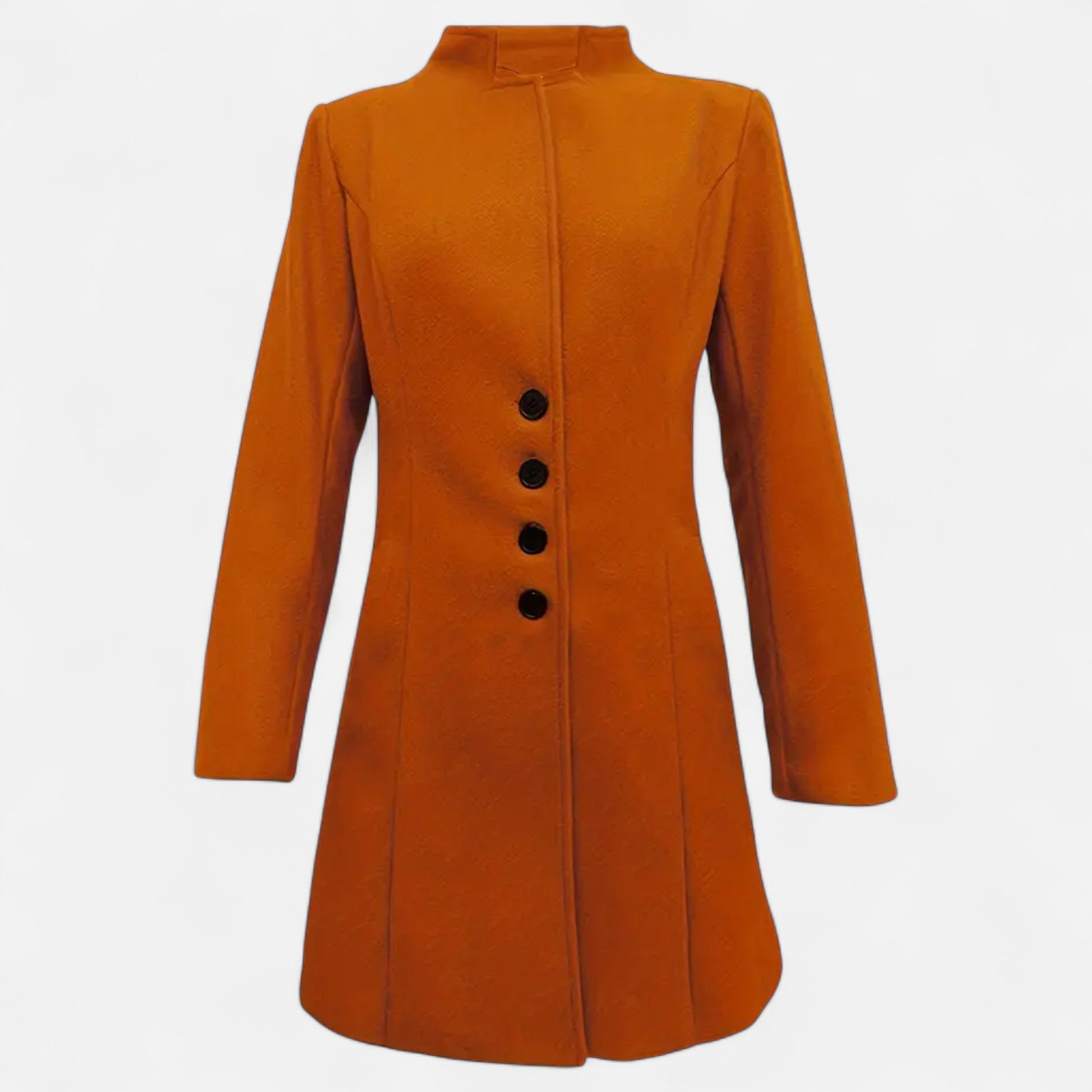 Anvoire | Women’s Heritage Fleece-Blend Green Coat