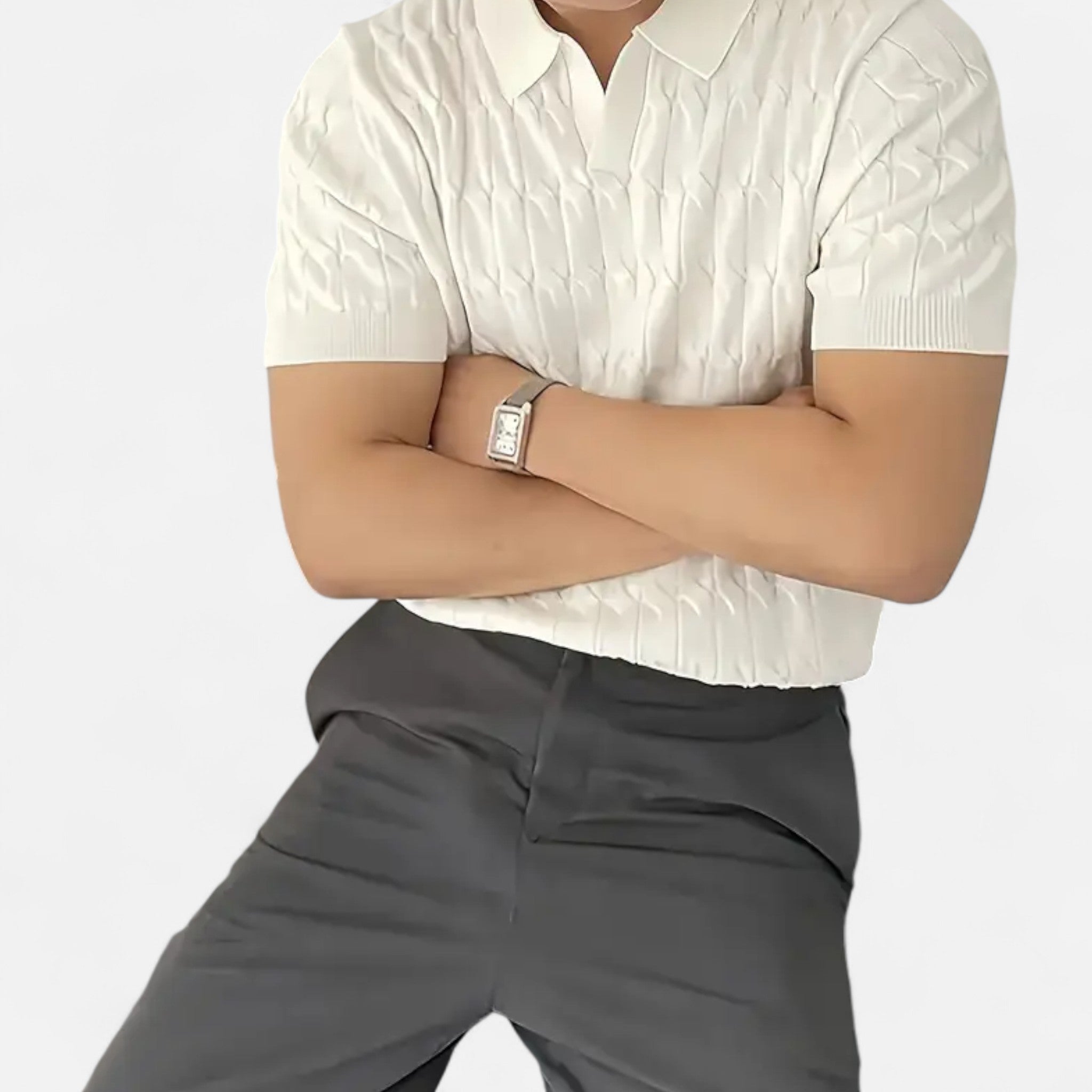 Anvoire | Men’s Heritage Short Sleeve Knit Top