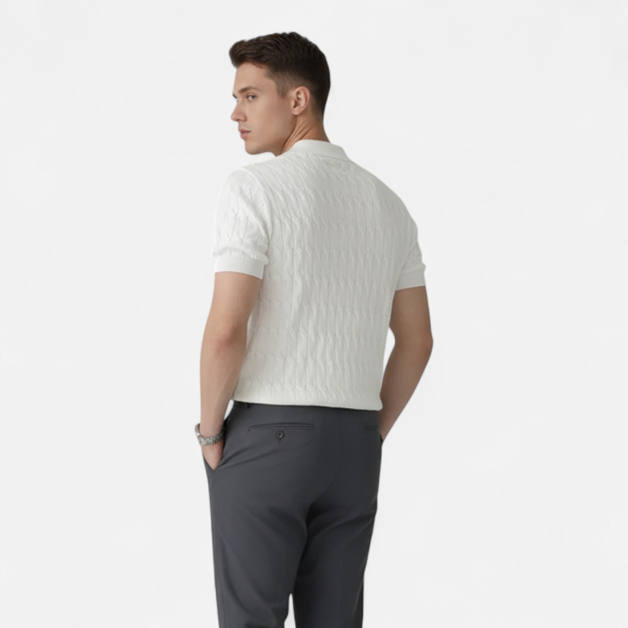 Anvoire | Men’s Heritage Short Sleeve Knit Top