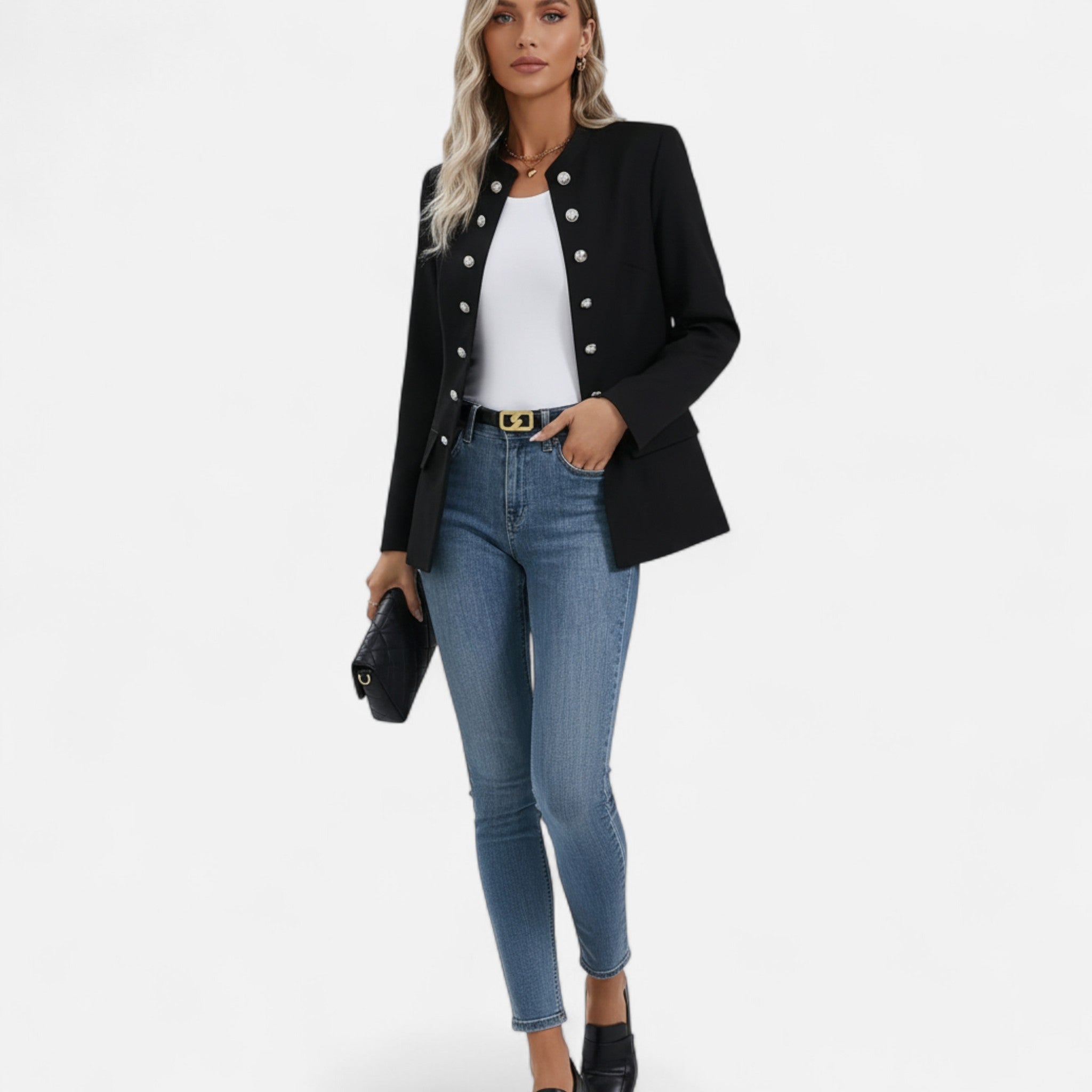 Anvoire | Women’s Heritage Double-Breasted Blazer