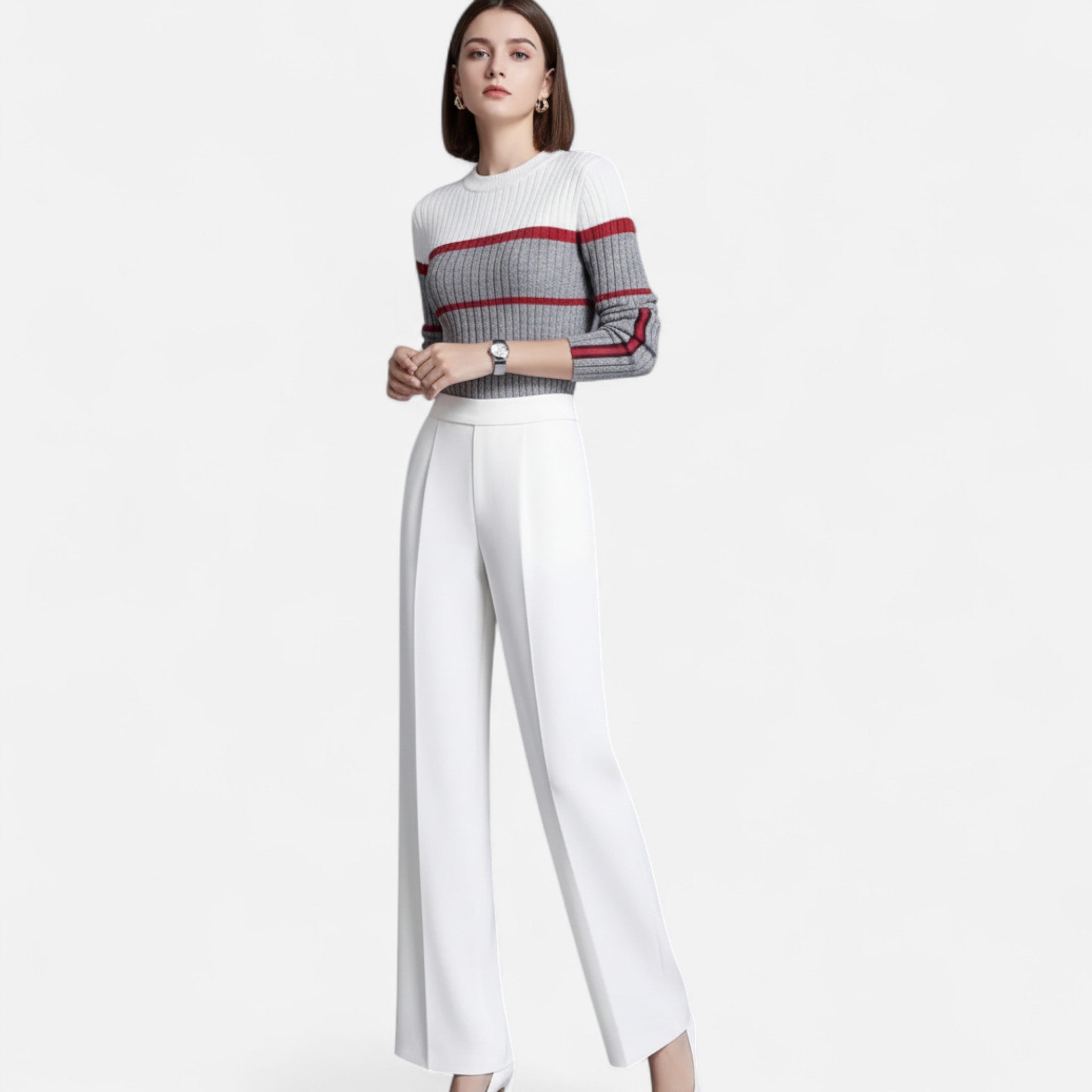 Anvoire | Women’s Heritage Tailored Wide-Leg Pants