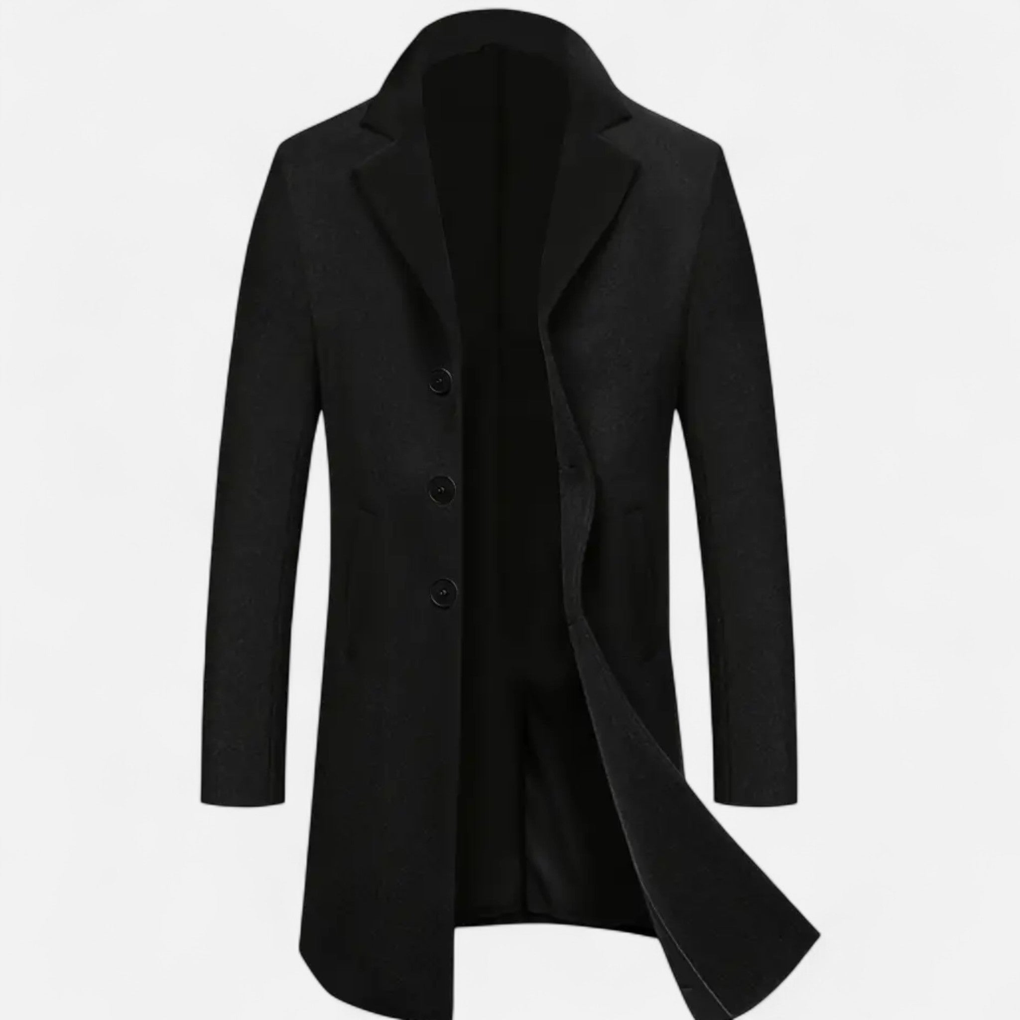 Anvoire | Men’s Business Casual Wool Blend Coat