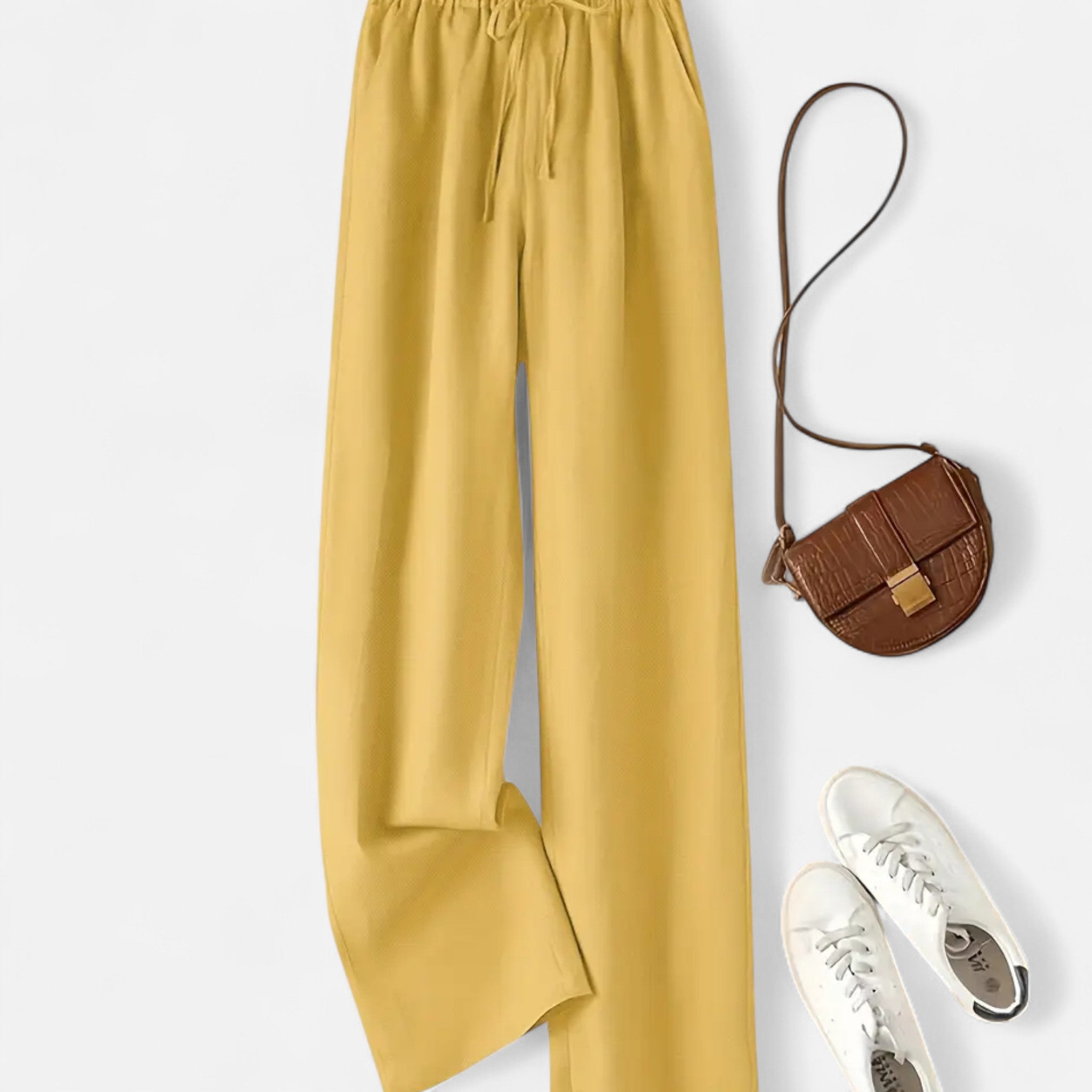 Anvoire | Women’s Heritage Viscose Wide-Leg Trousers