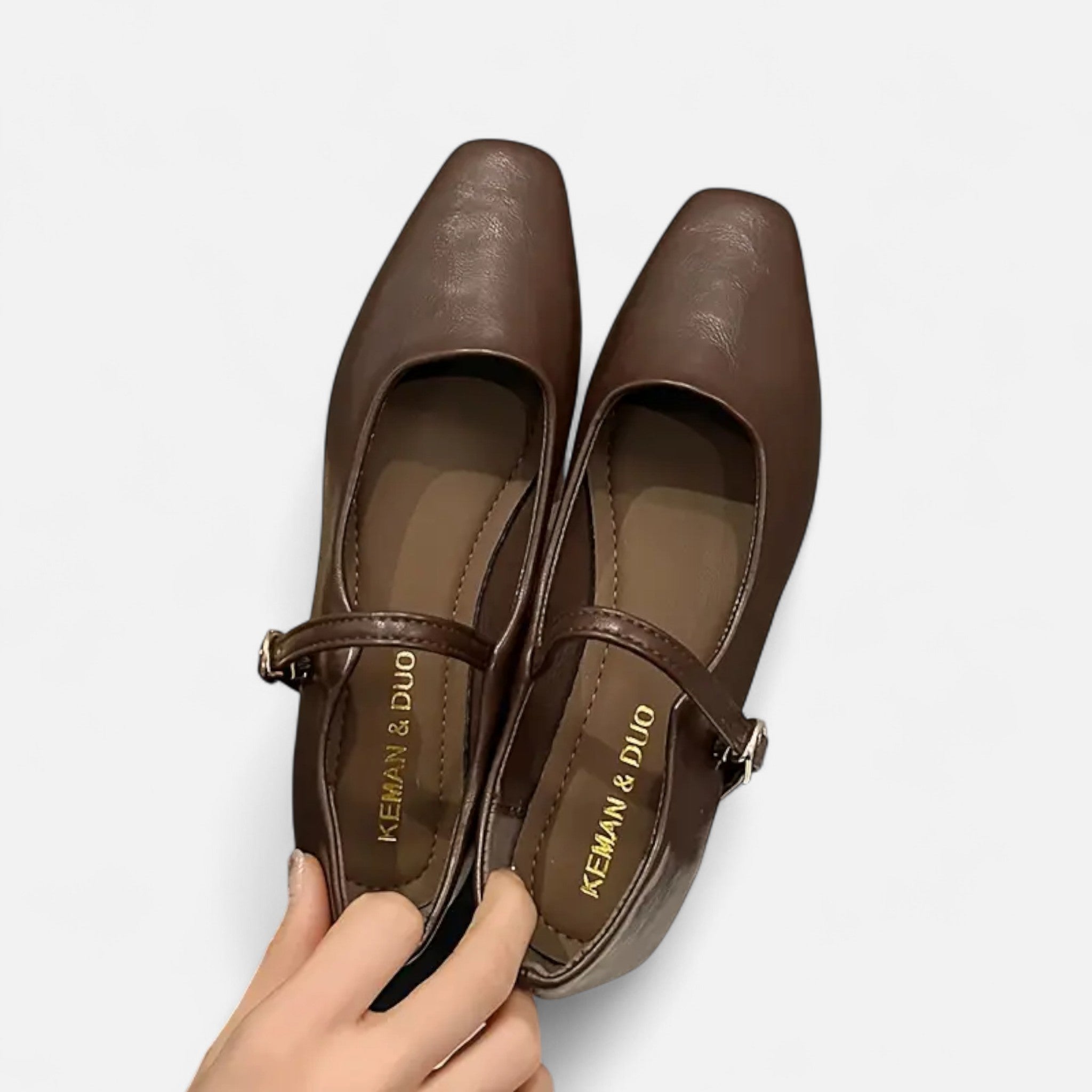 Anvoire | Women’s Flat Shoes – Timeless Solid Elegance