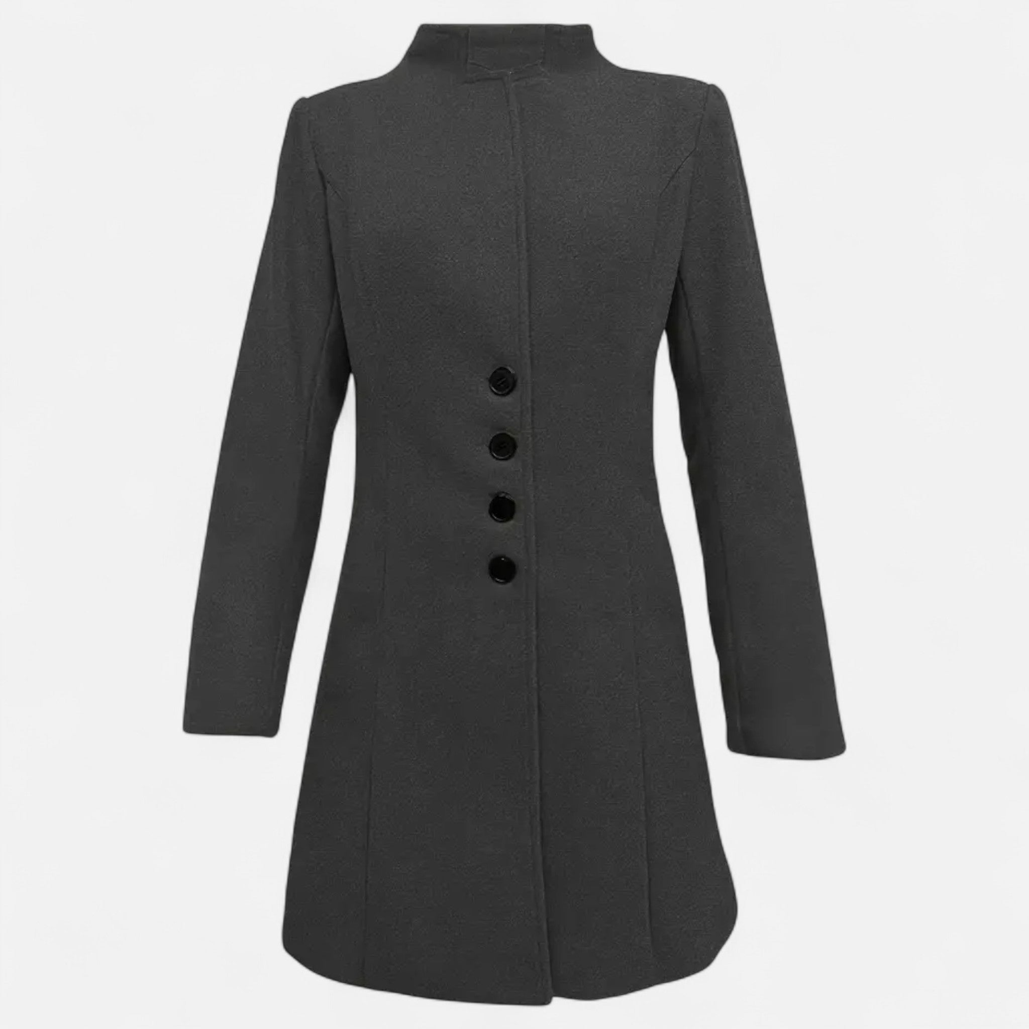 Anvoire | Women’s Heritage Fleece-Blend Green Coat