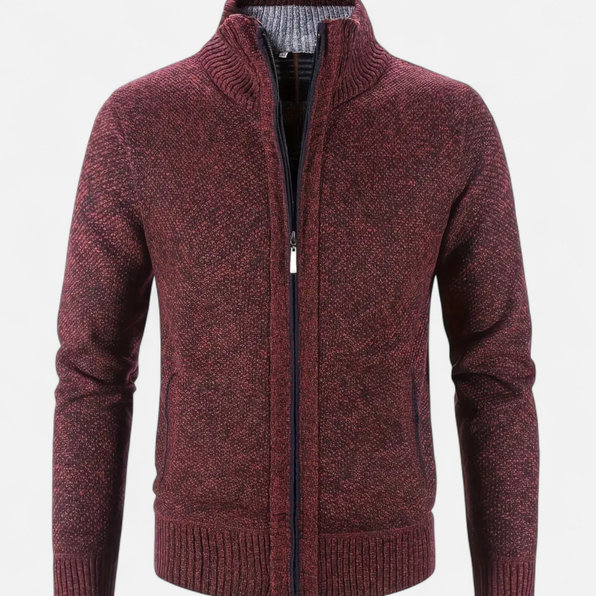Anvoire | Men’s Heritage Zip-Up Sweater Jacket