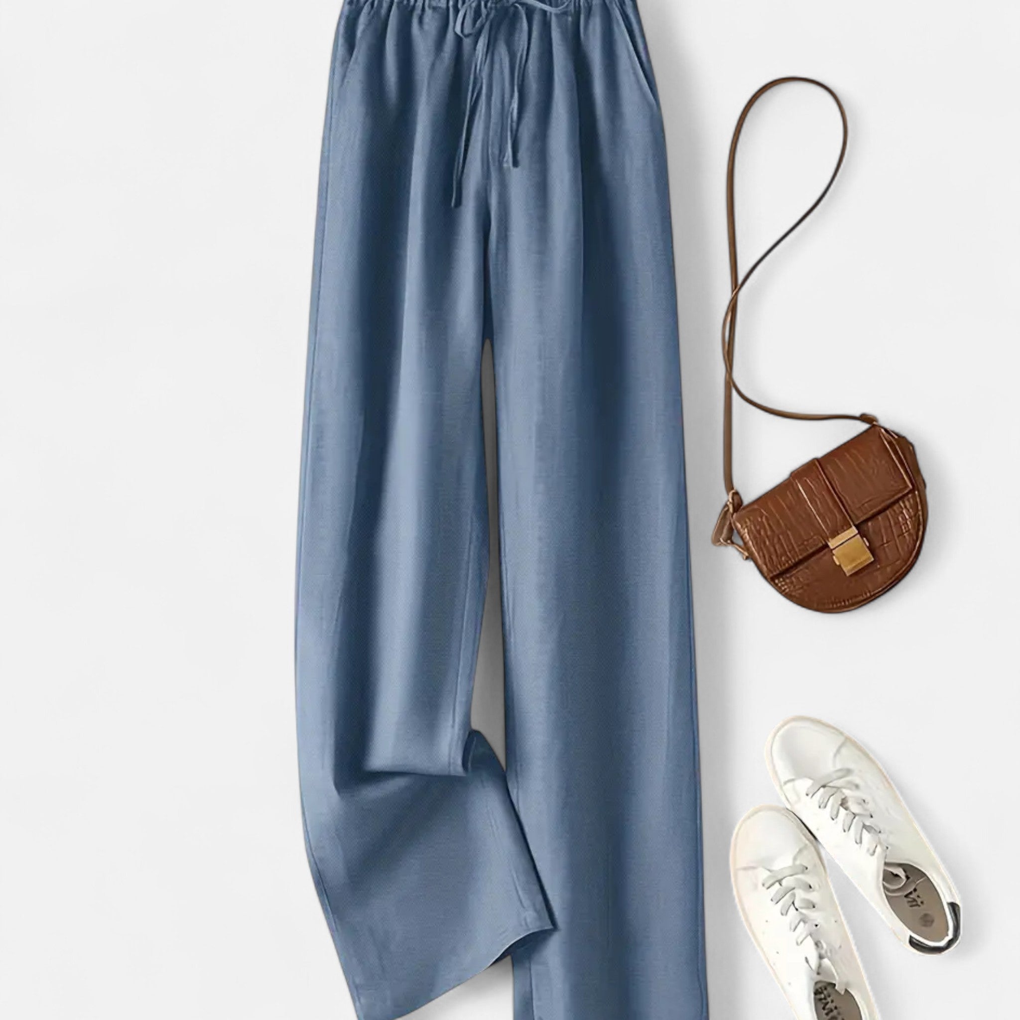 Anvoire | Women’s Heritage Viscose Wide-Leg Trousers