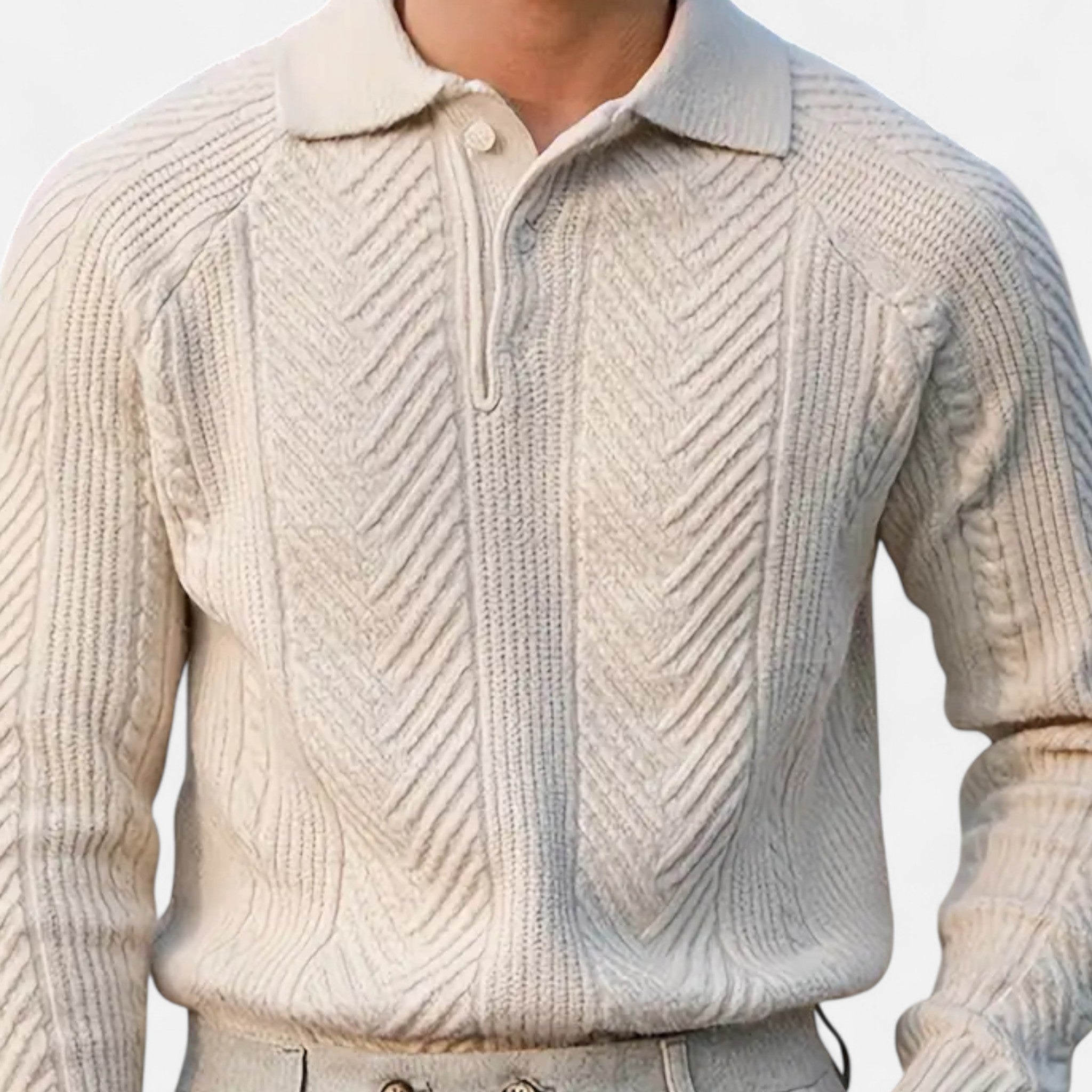 Anvoire | Men’s Heritage Retro Knit Sweater