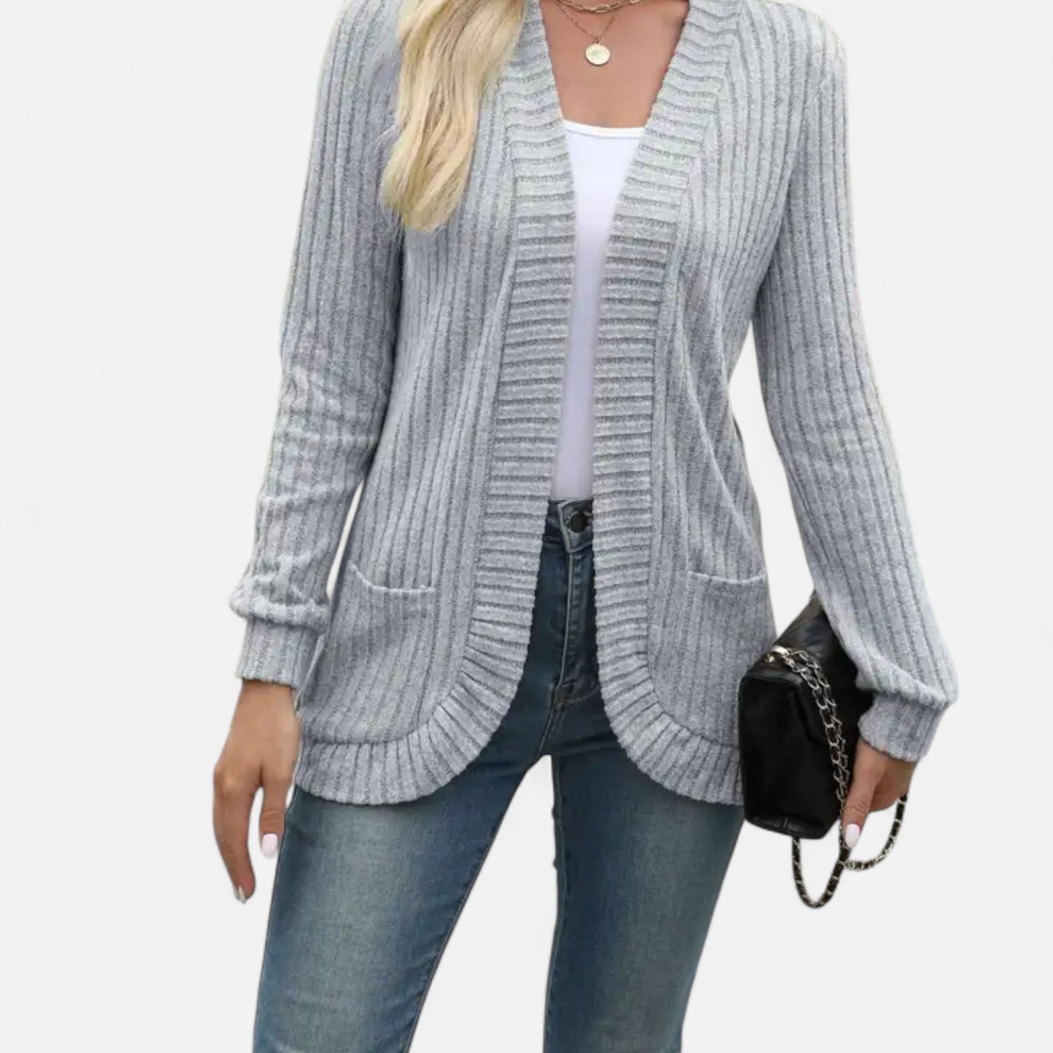 Anvoire | Women’s Classic Solid Knit Long Sleeve