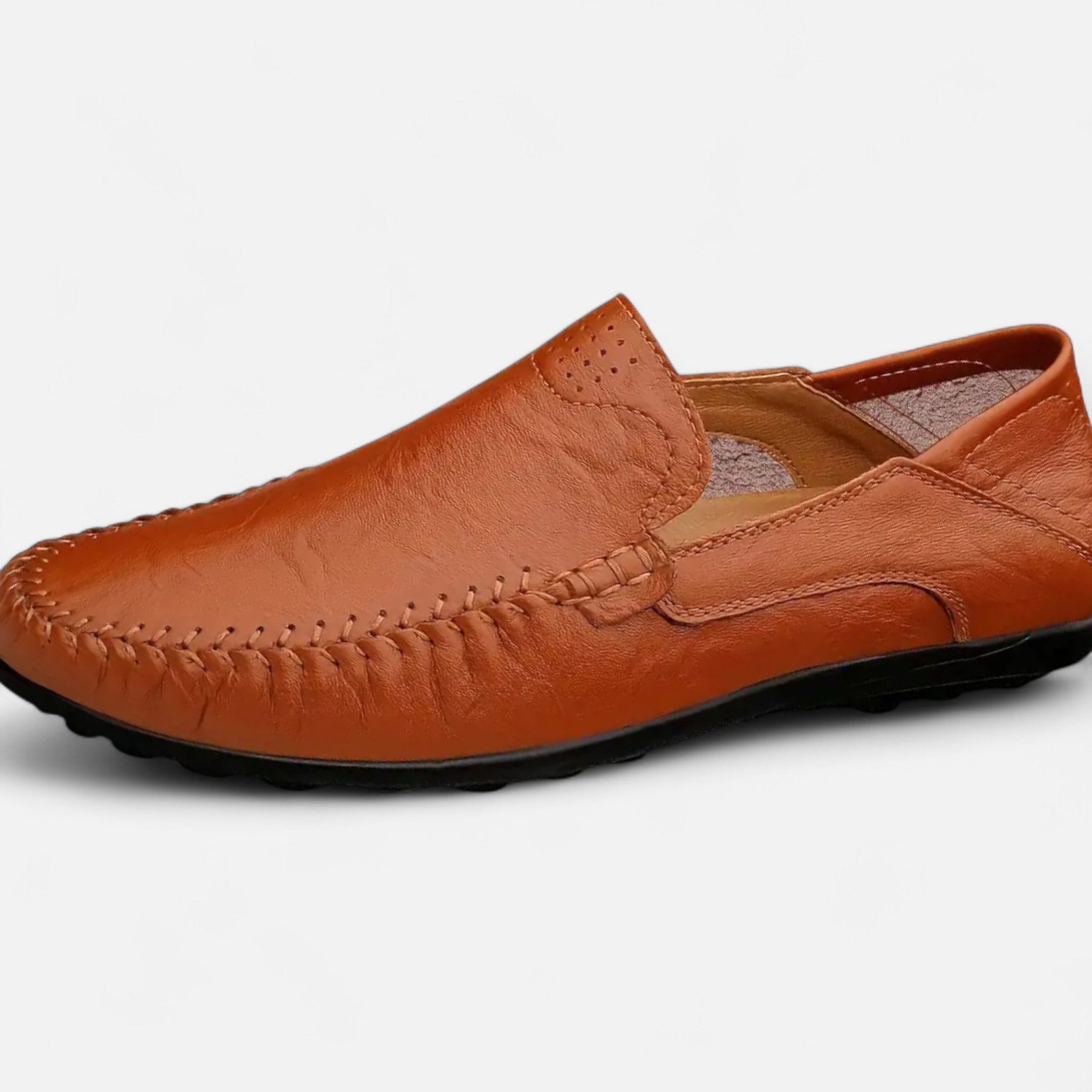 Anvoire | Men’s Leather Business Slip-On Shoes