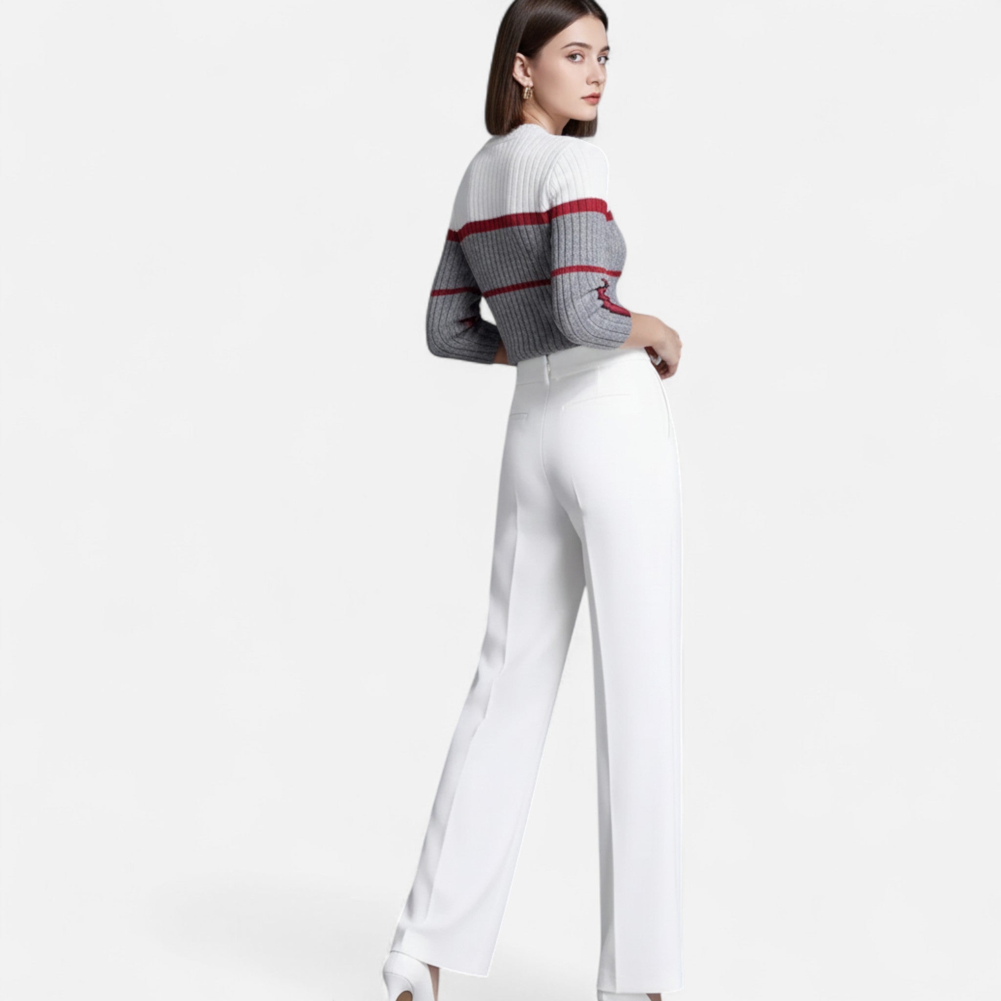 Anvoire | Women’s Heritage Tailored Wide-Leg Pants