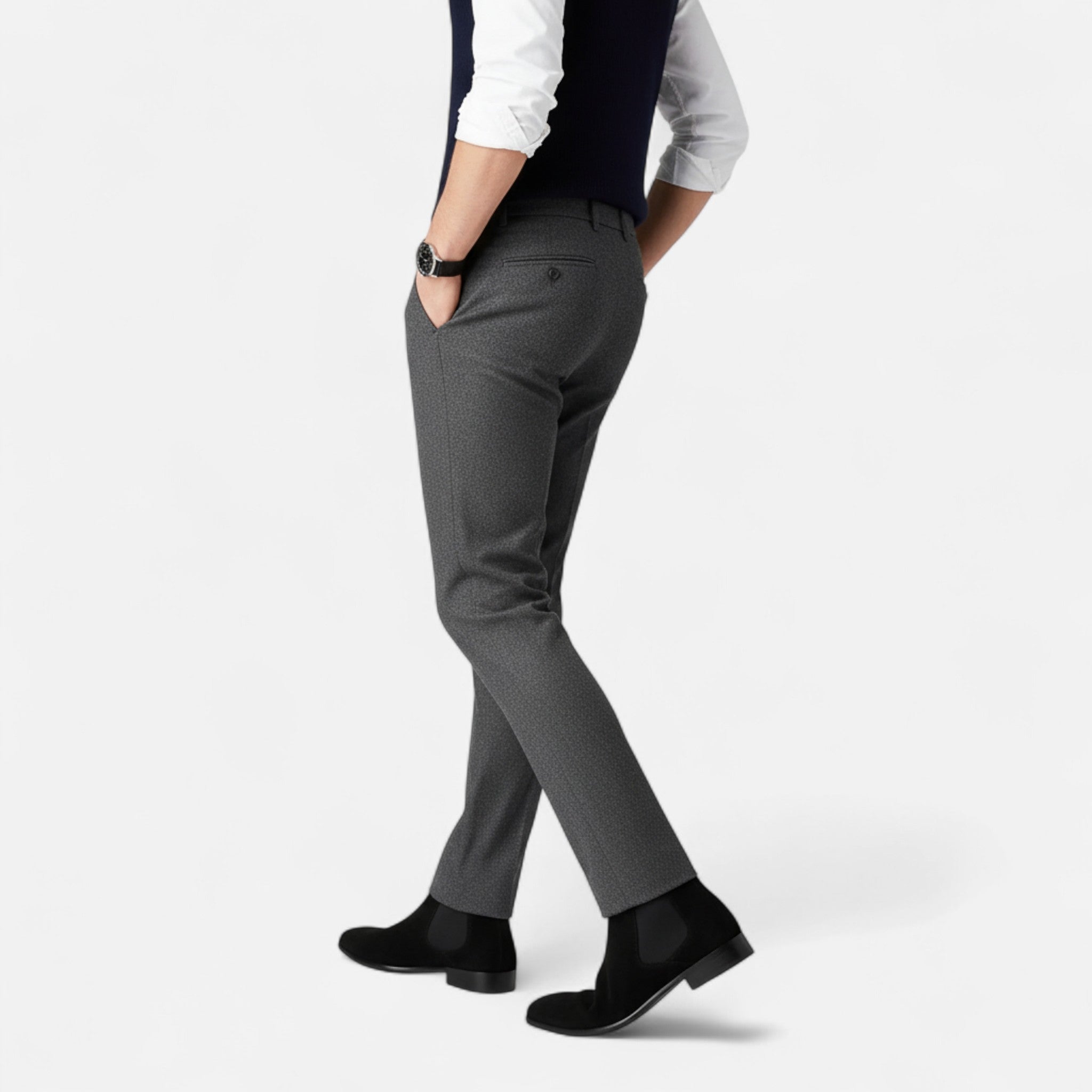 Anvoire | Men’s Leather Chelsea Dress Boots
