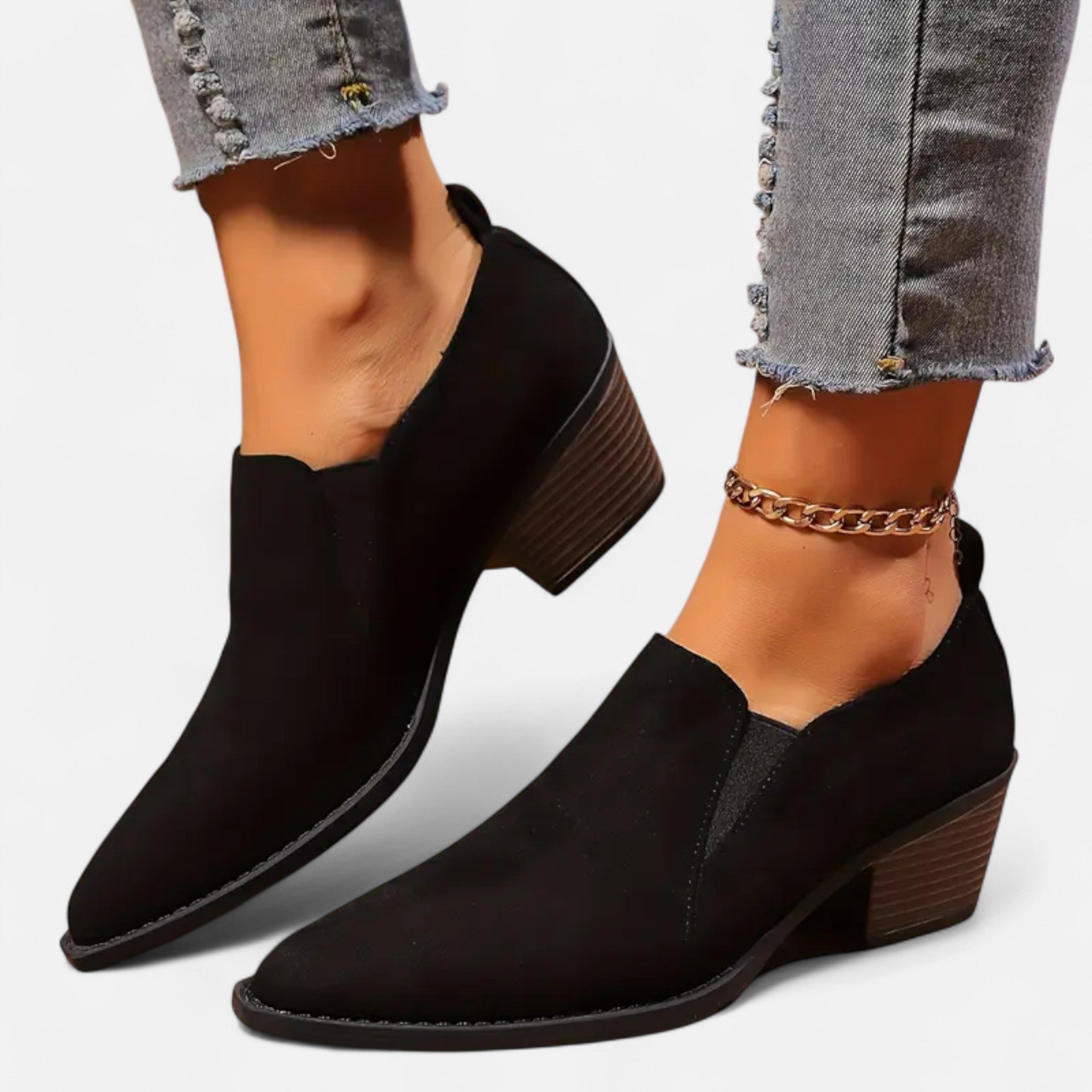 Anvoire | Women’s Slip-On Shoes – Pointed Elegance